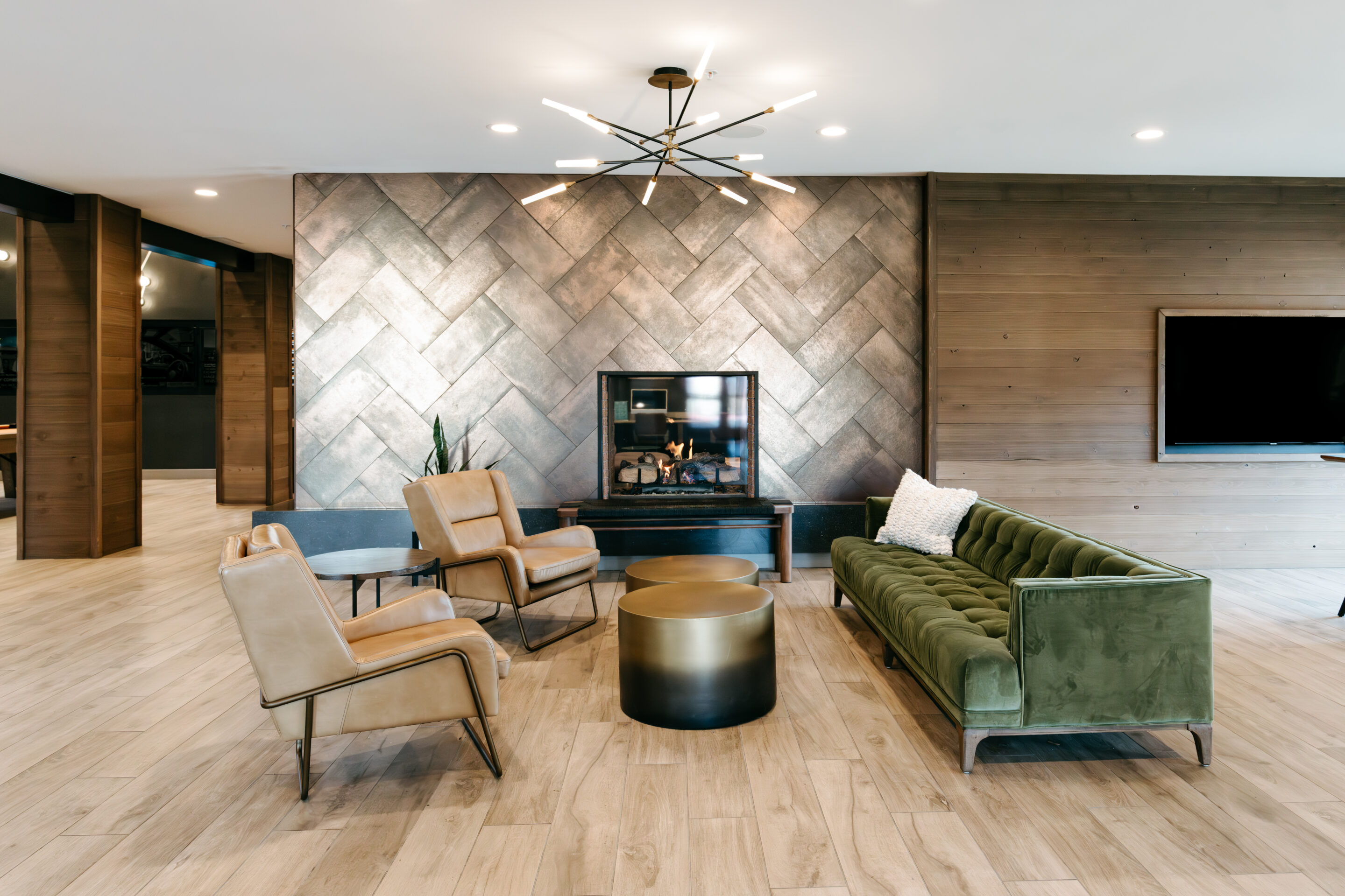 An interior lounge